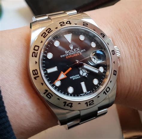 1999 rolex explorer ii black face 2019 value|rolex explorer ii.